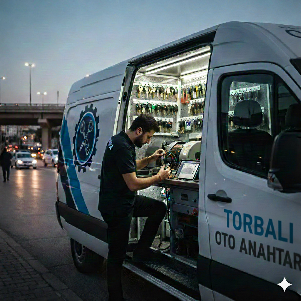 Torbalı oto anahtar – yedek oto anahtar çalışması